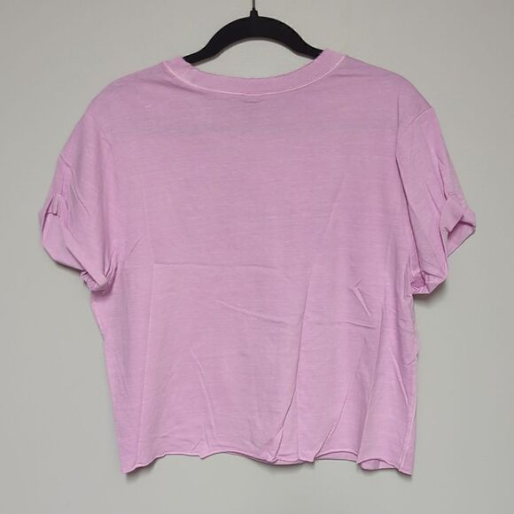 NWT Wild Fable Purple Short Sleeve Shirt - Picture 5 of 8